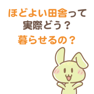 東京の田舎